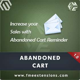 Magento Extensions: Magento Abandoned Cart Recovery Extension by FME